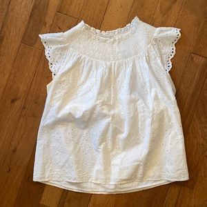 Loft Eyelet top